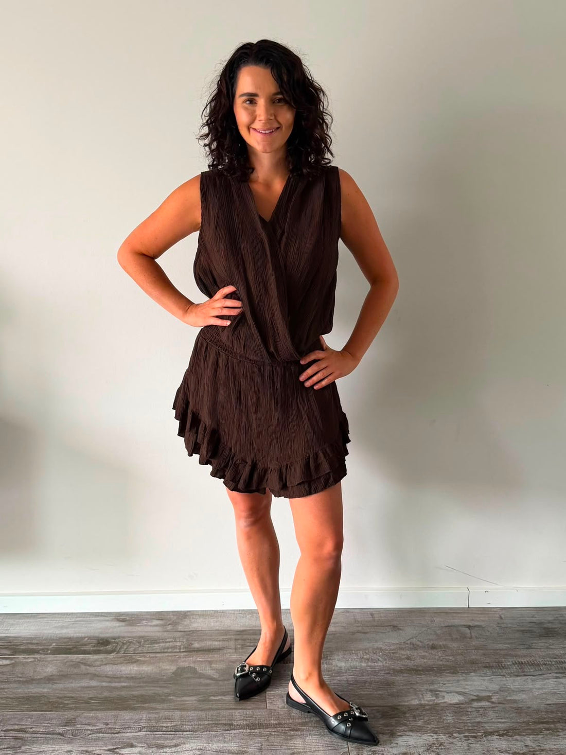 Playsuite Elana - Bruin