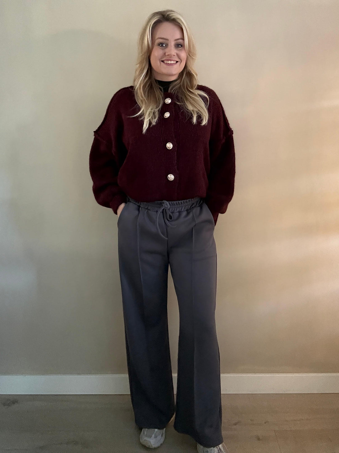 Relax Fit Pants Roos