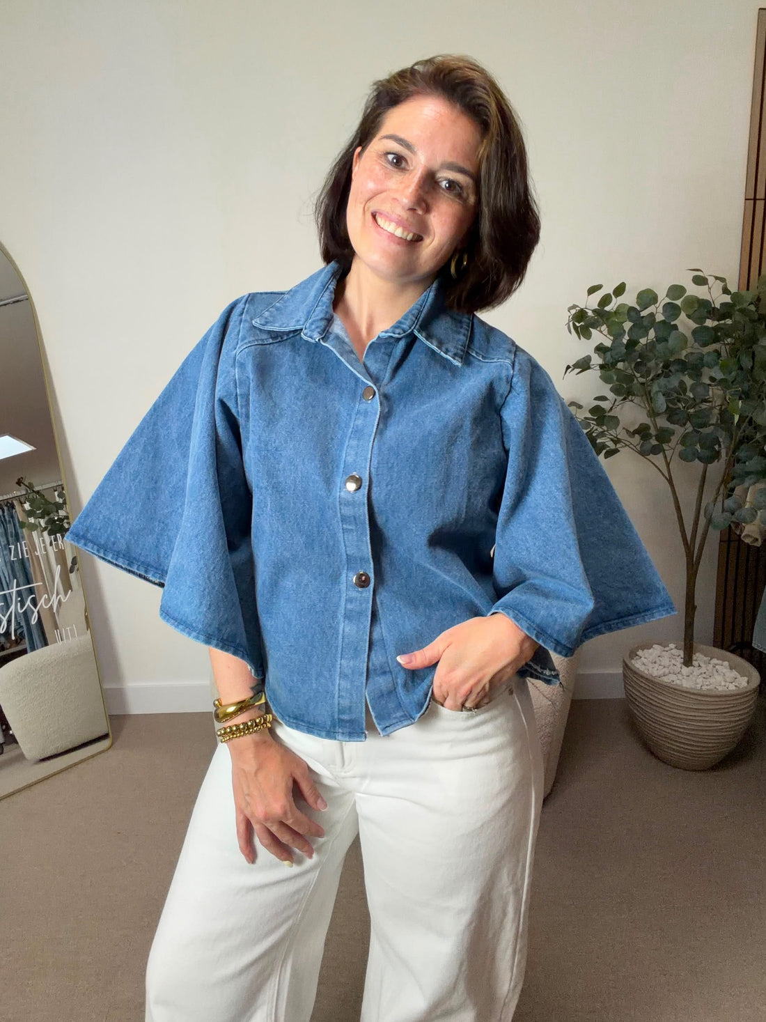 Nova Blouse - Jeans