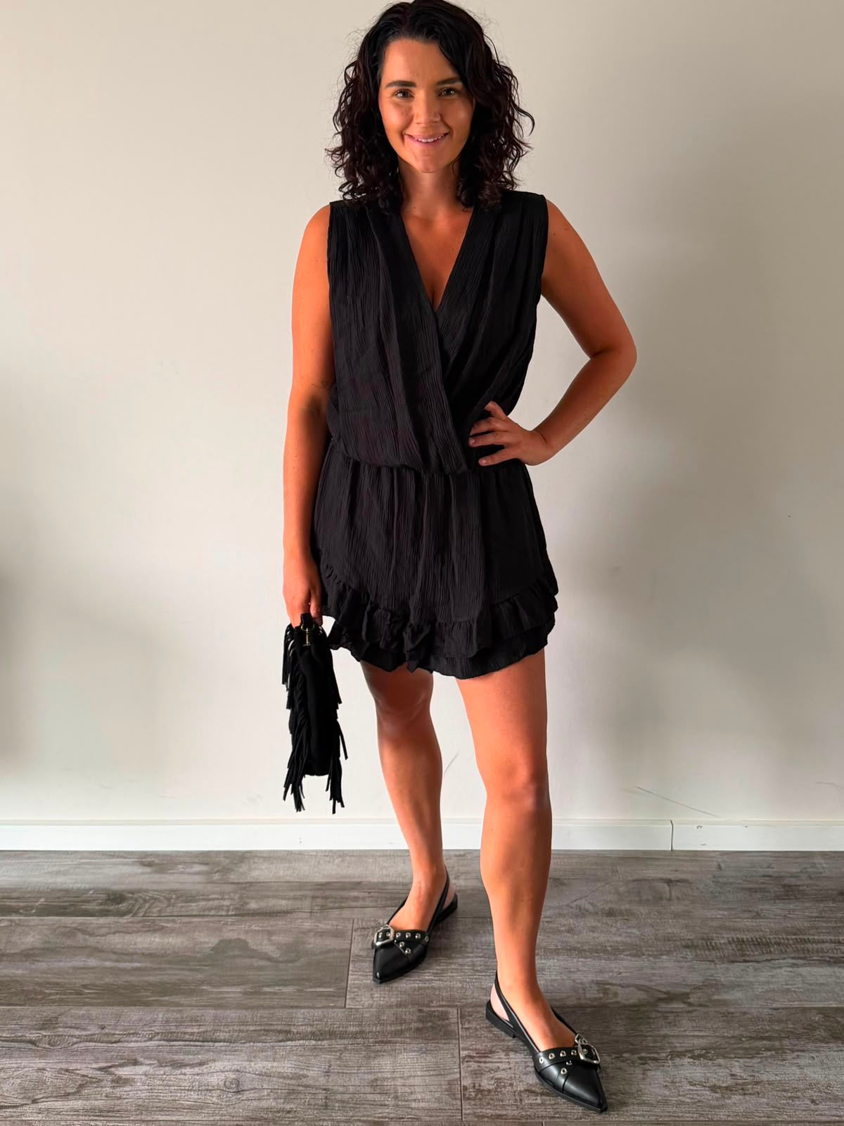Playsuite Elana - Zwart