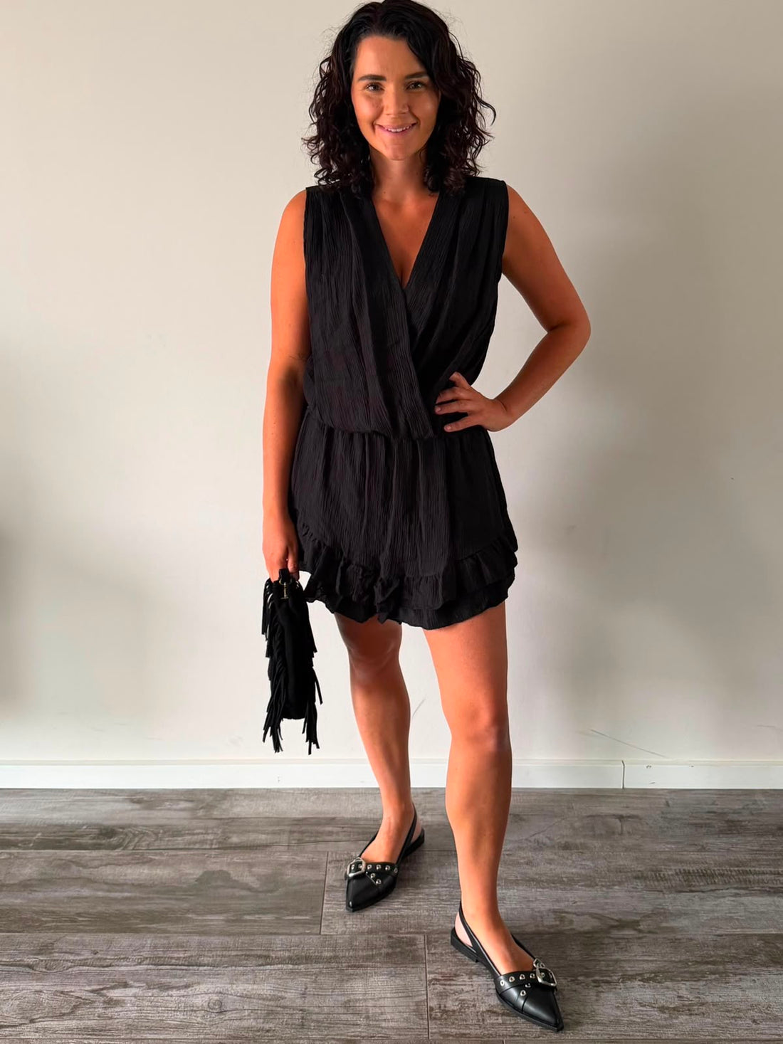 Playsuite Elana - Zwart