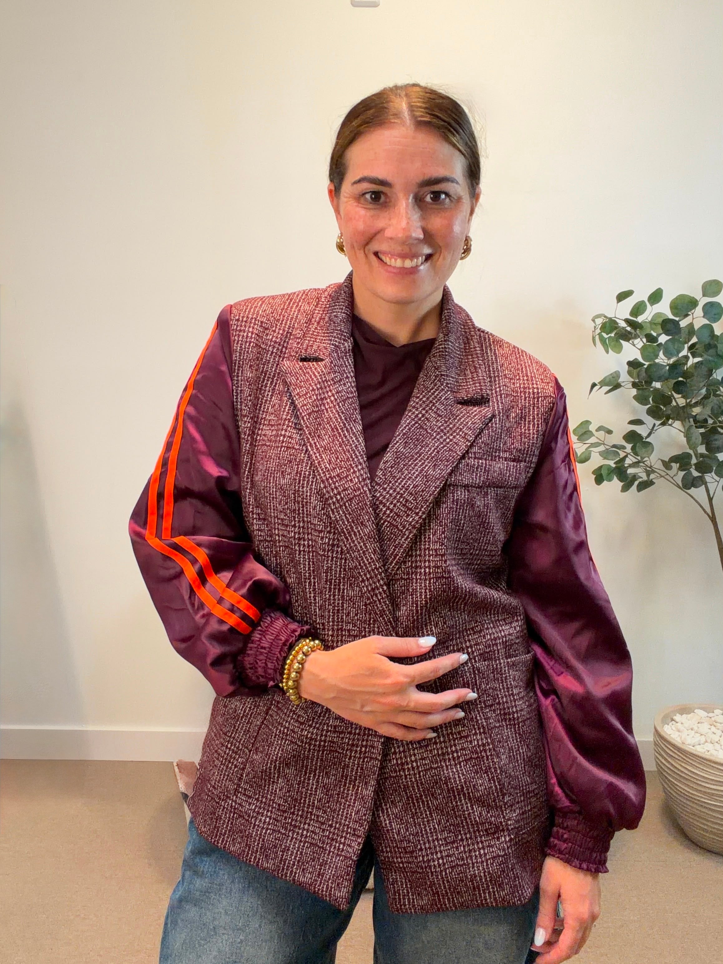 Blazer Bo - Bordeaux
