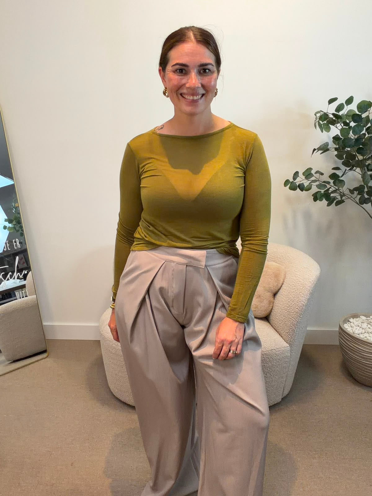 Broek Soraya - Zand