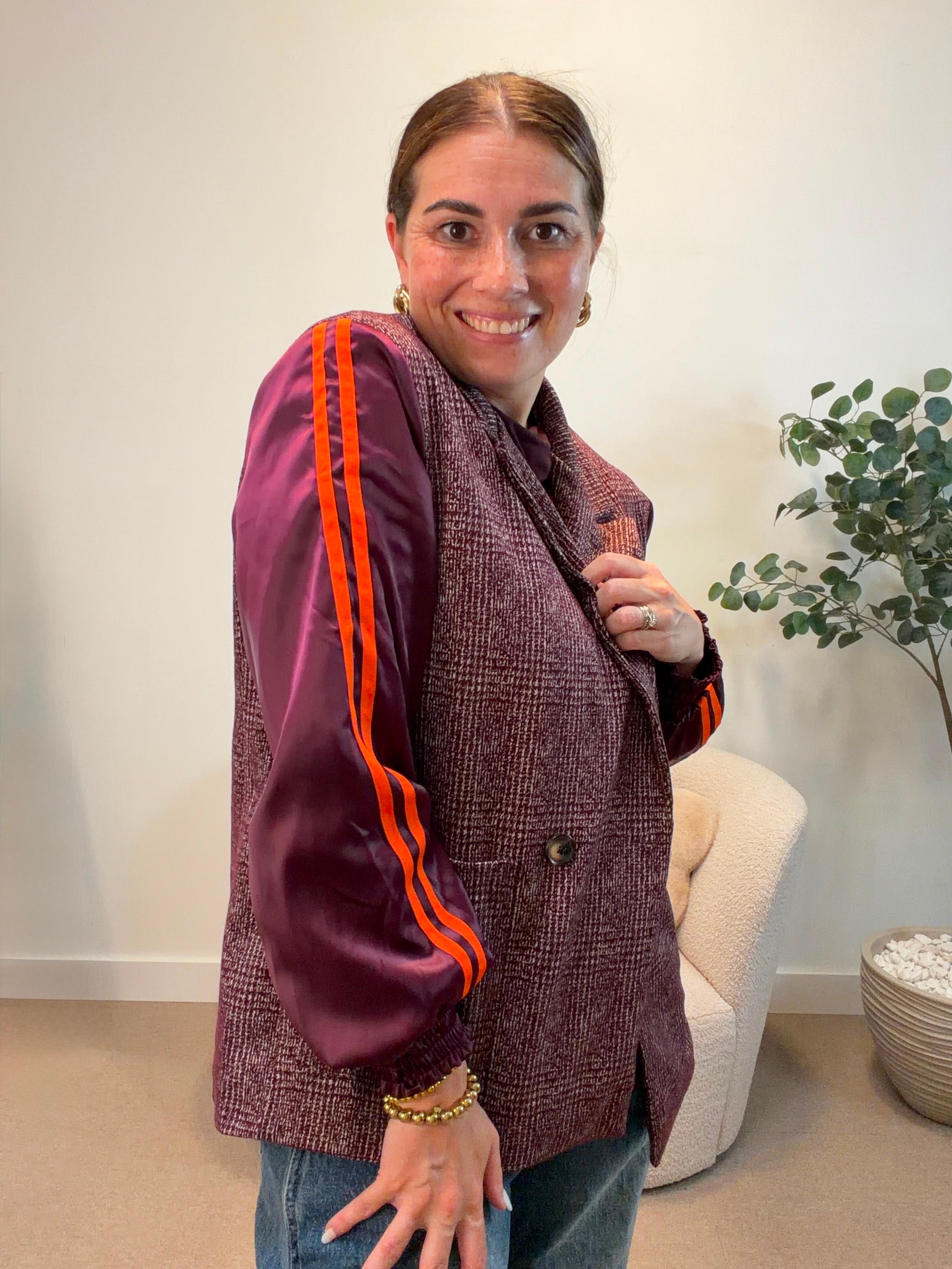 Blazer Bo - Bordeaux