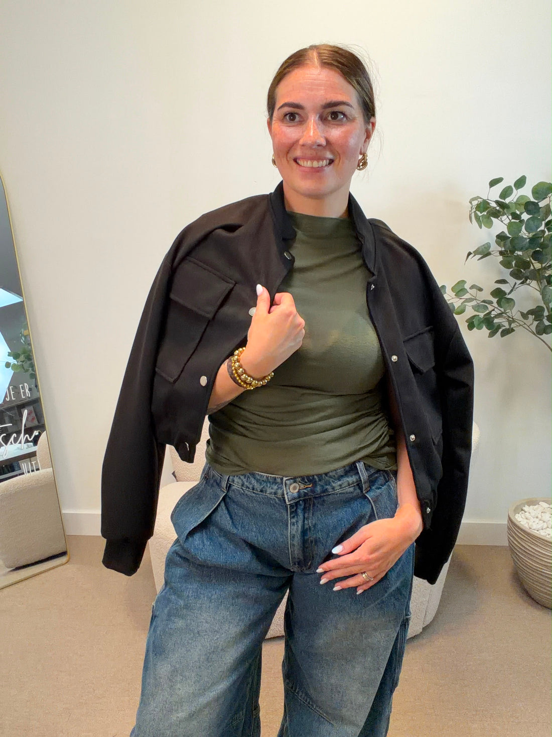 Bomber Jill - Zwart