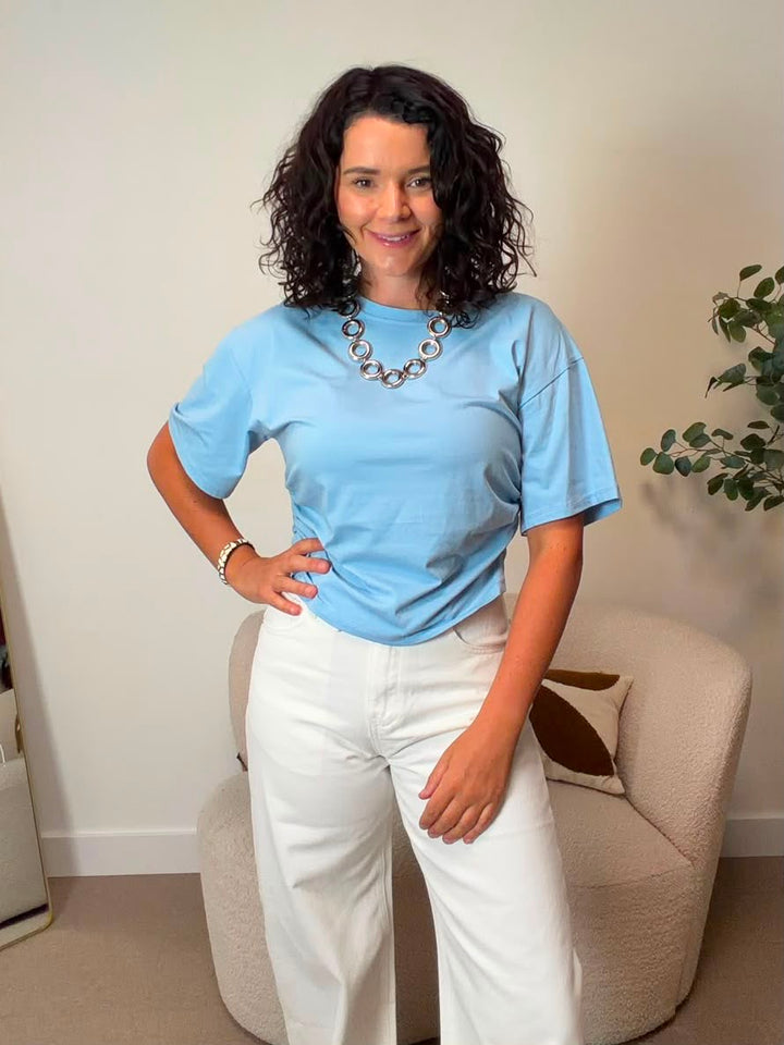 Jennifer - Top Blauw