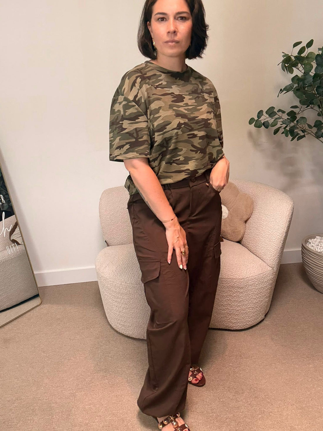 Deb Cargo Broek - Chocolade