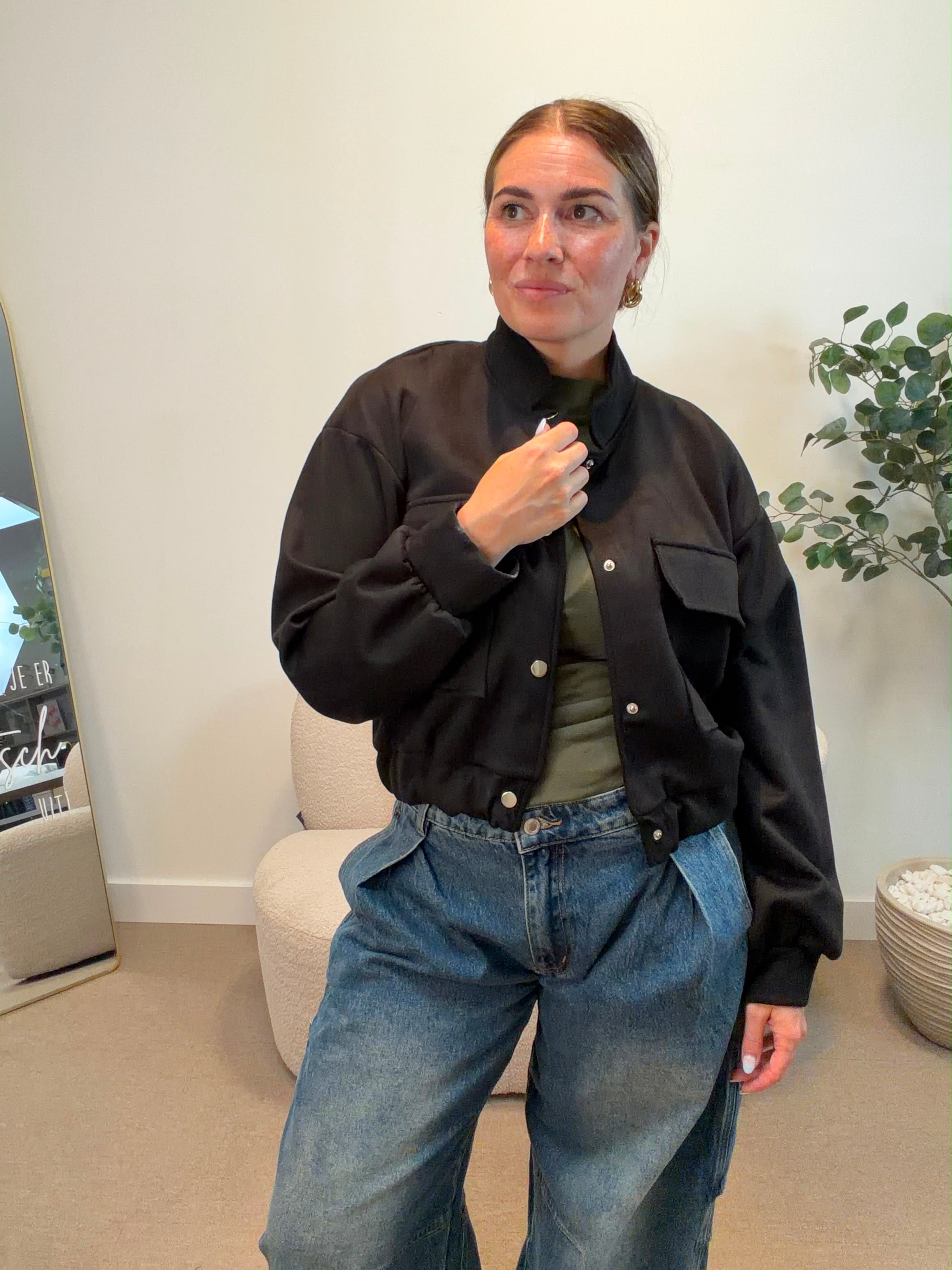 Bomber Jill - Zwart