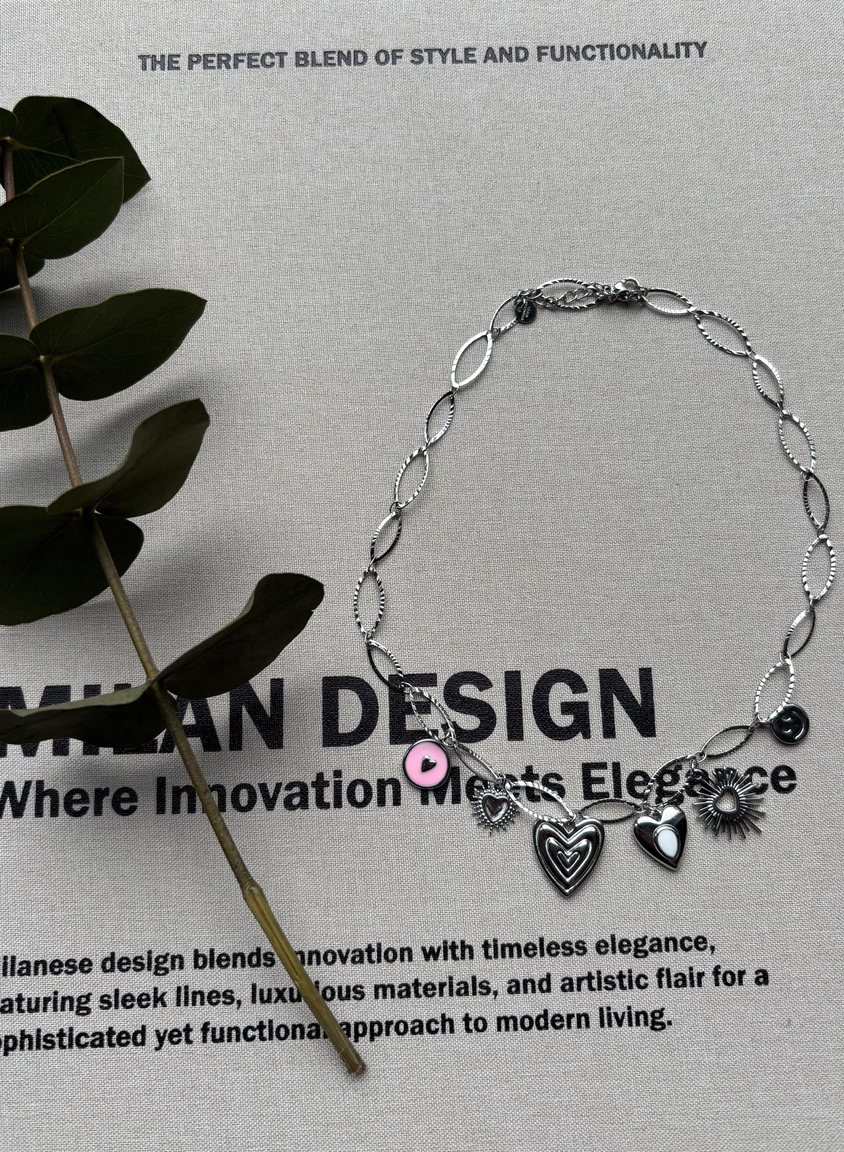 Ketting Silver Heart