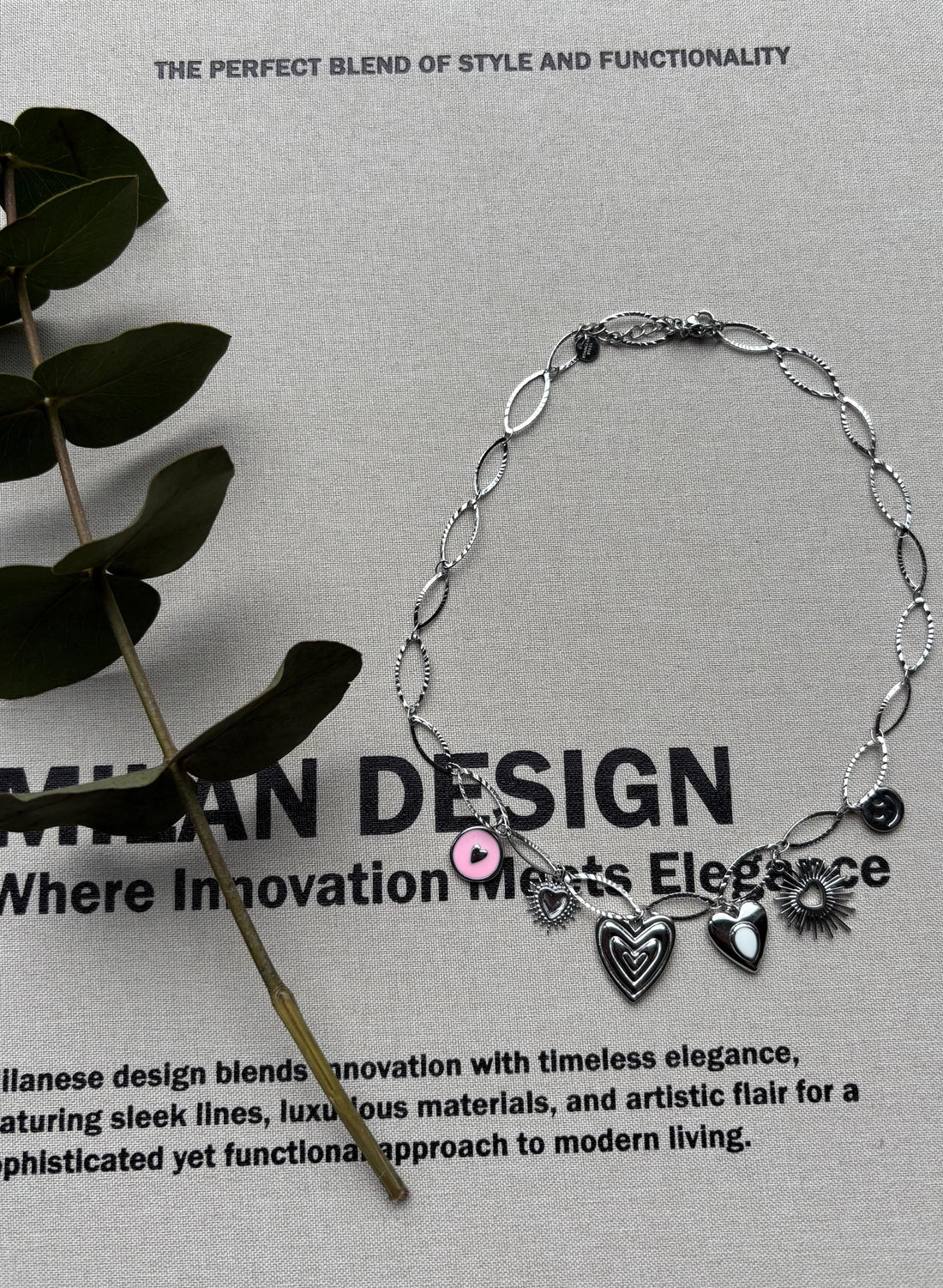 Ketting Silver Heart