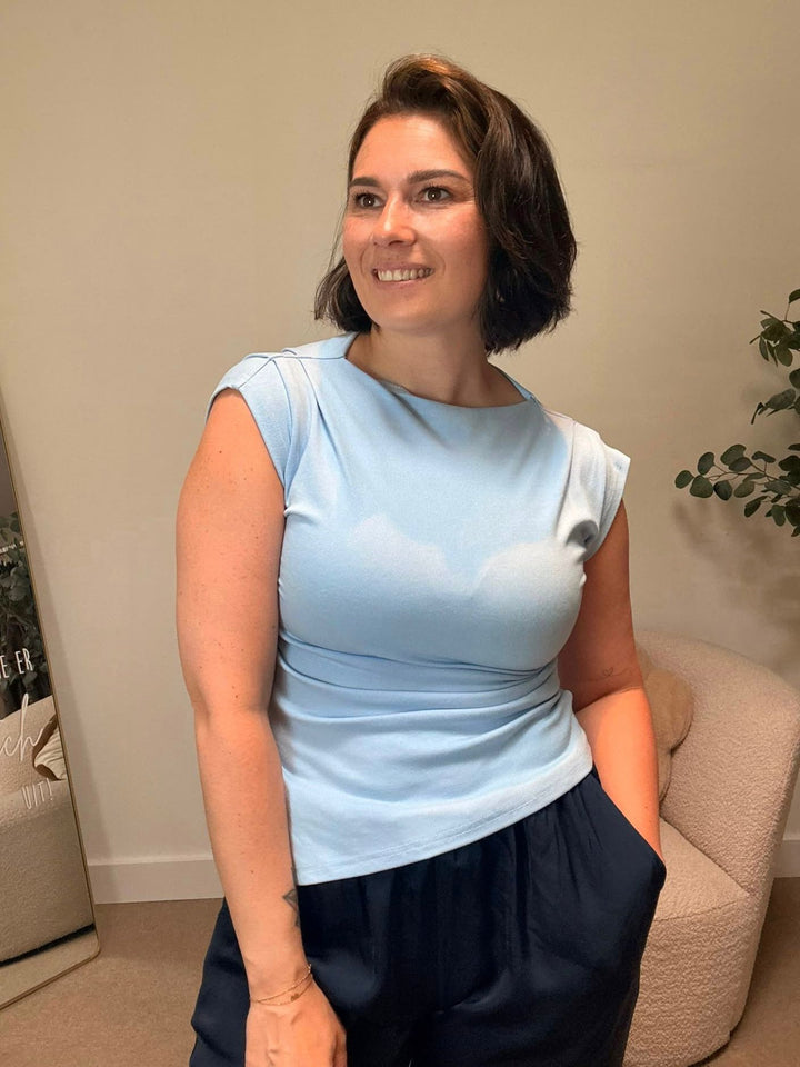 Pauline top - Blauw