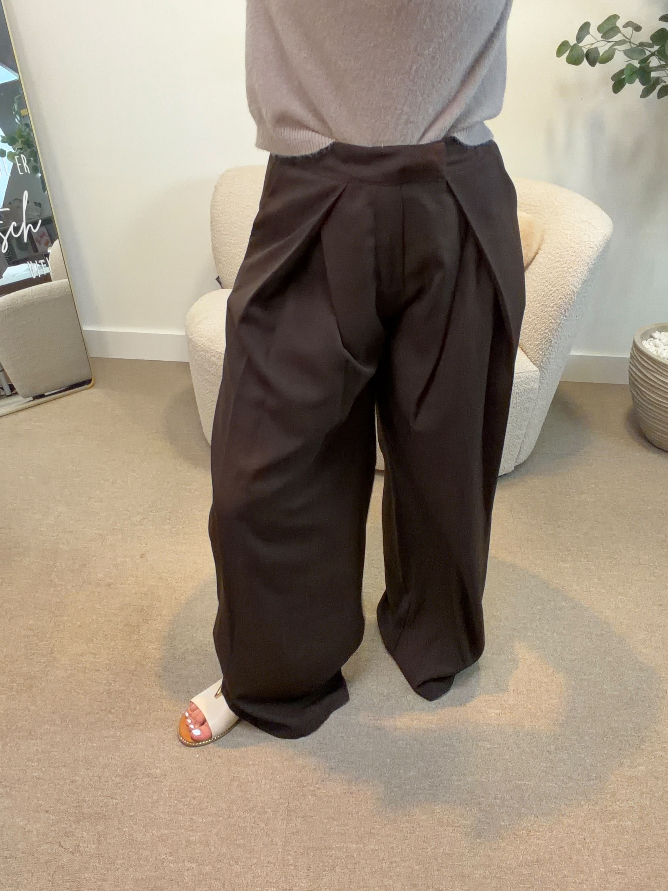 Broek Soraya - Bruin