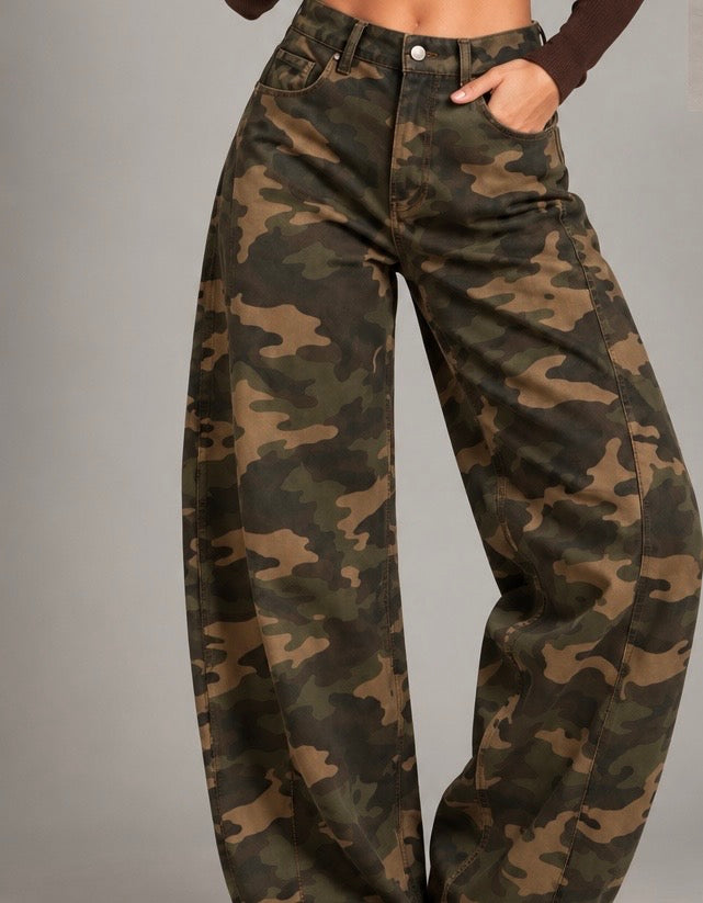 Jeans Bobbi – Camo Balloon