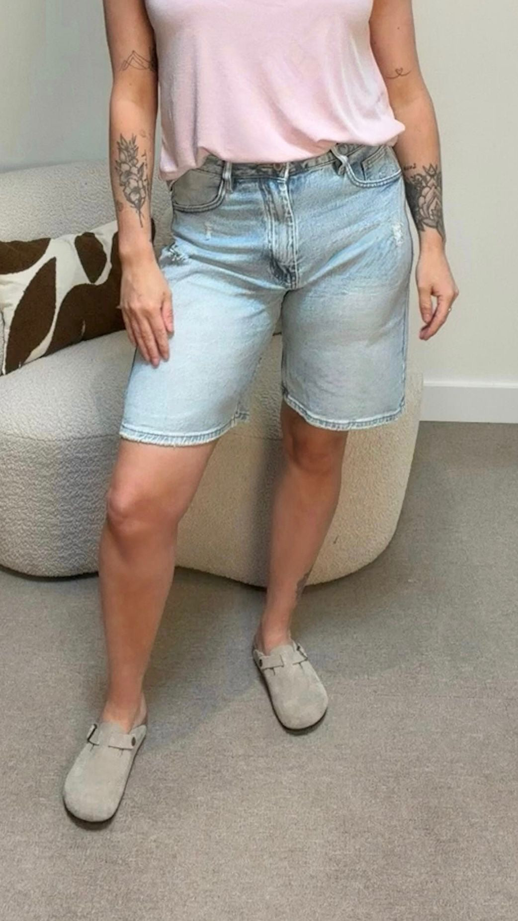 Laulia Bermuda Jeans
