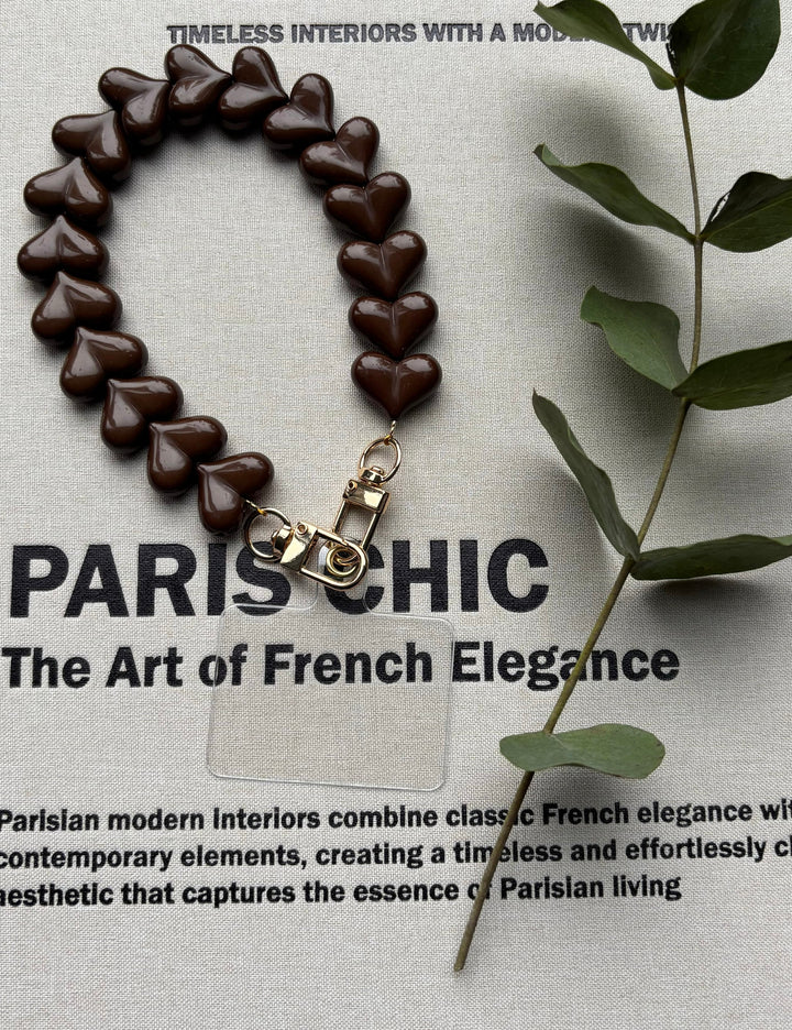 Telefoonkoord hartjes