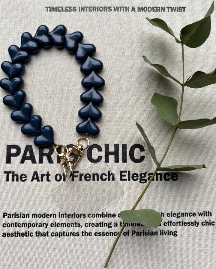 Telefoonkoord hartjes