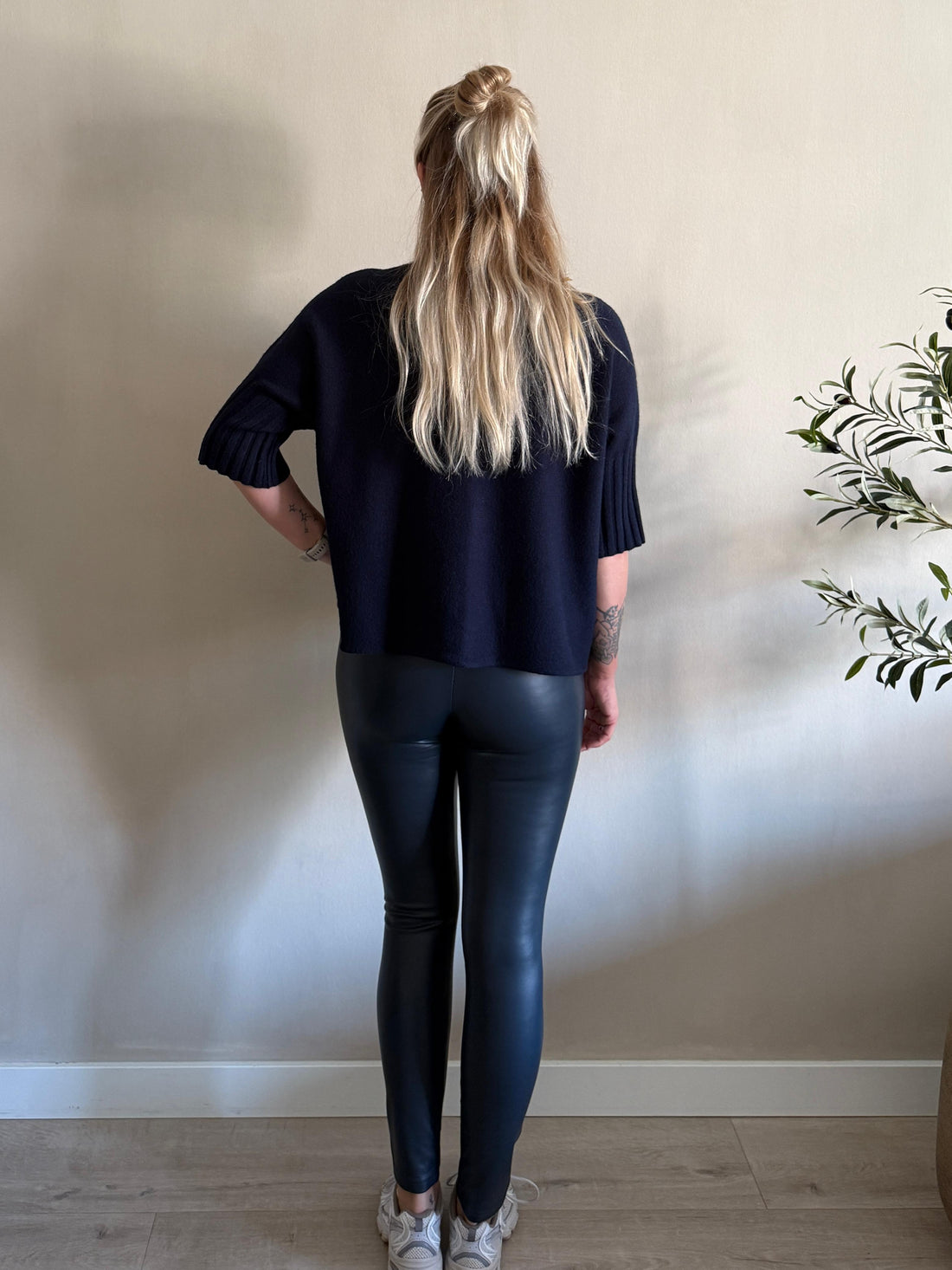Leren legging Amy