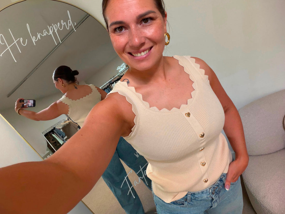 Top Ezra - Beige