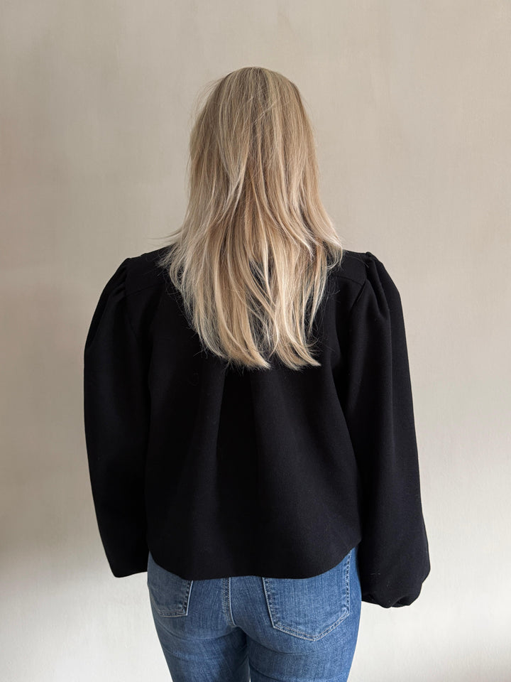 Suéde look jas Nina