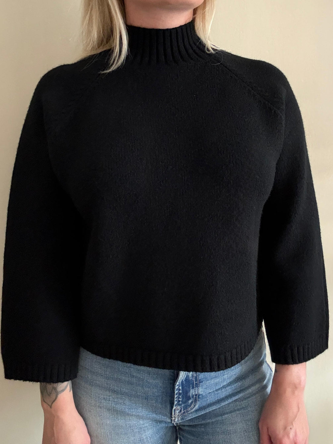 Top Suzanne – 3/4 Mouw & Fijn Kolletje