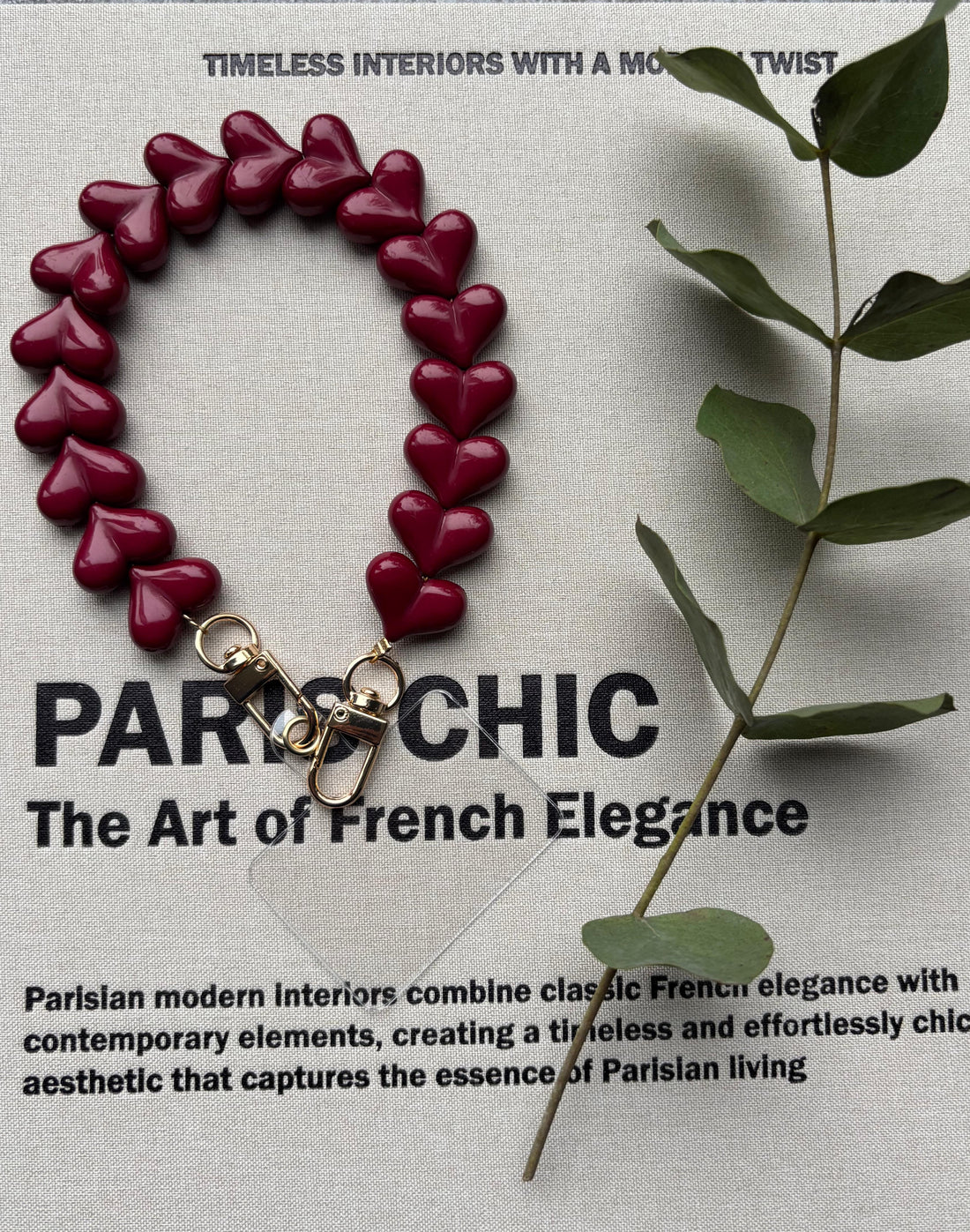 Telefoonkoord hartjes