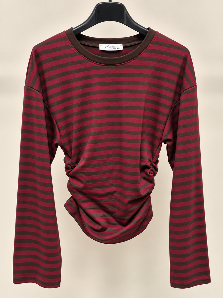 Top Nina - Bordeaux/Bruin