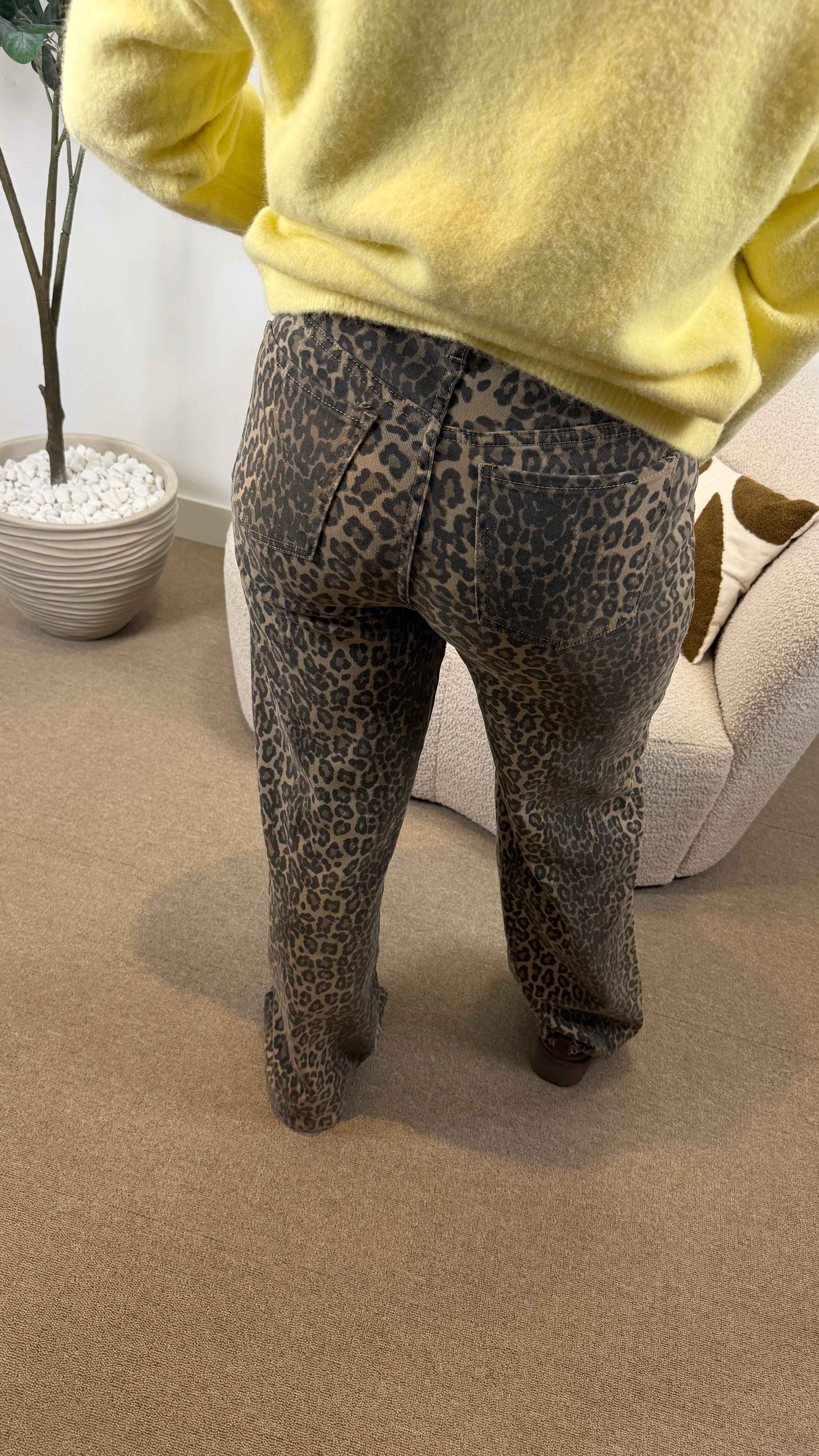 Jeans Leopard