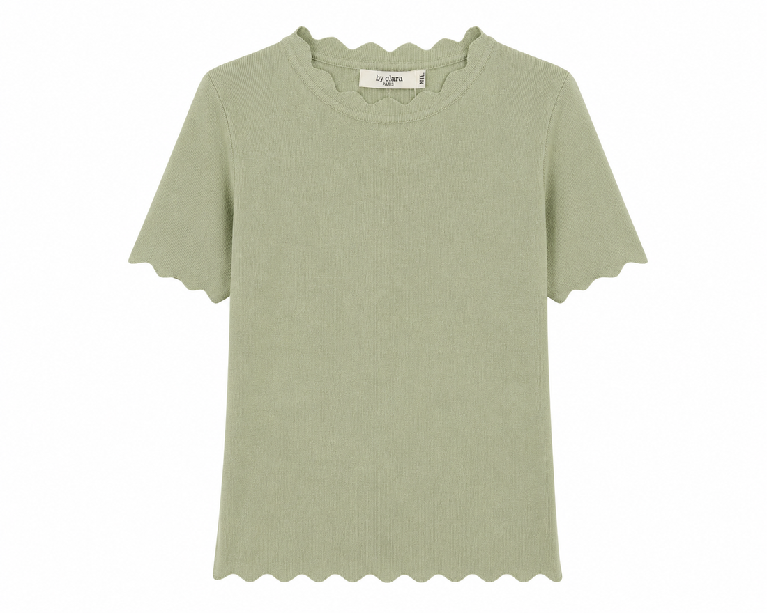 Top Jill - sage green
